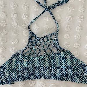 Raisins Halter Bikini Top